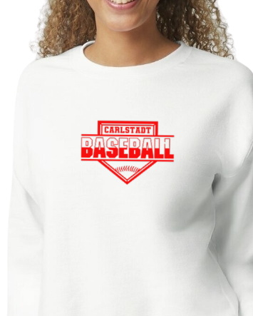 Carlstadt Baseball Adult Crewneck Sweatshirt (Customizable)